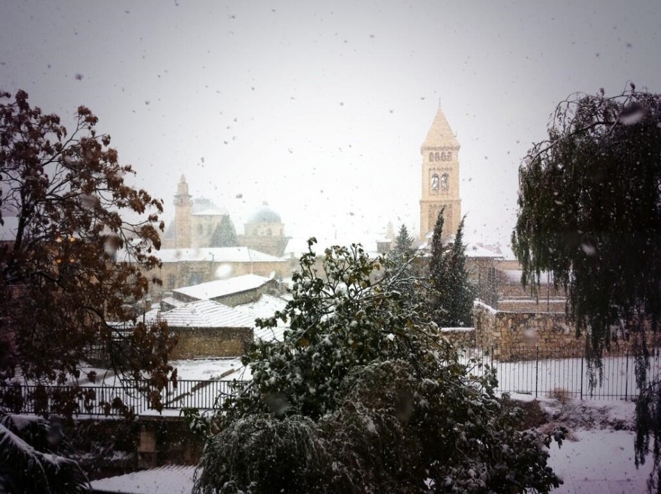 Jerusalem Snowfall 4