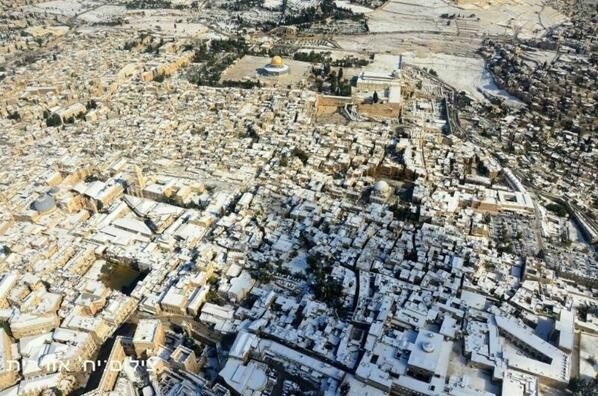 Jerusalem Snowfall 5