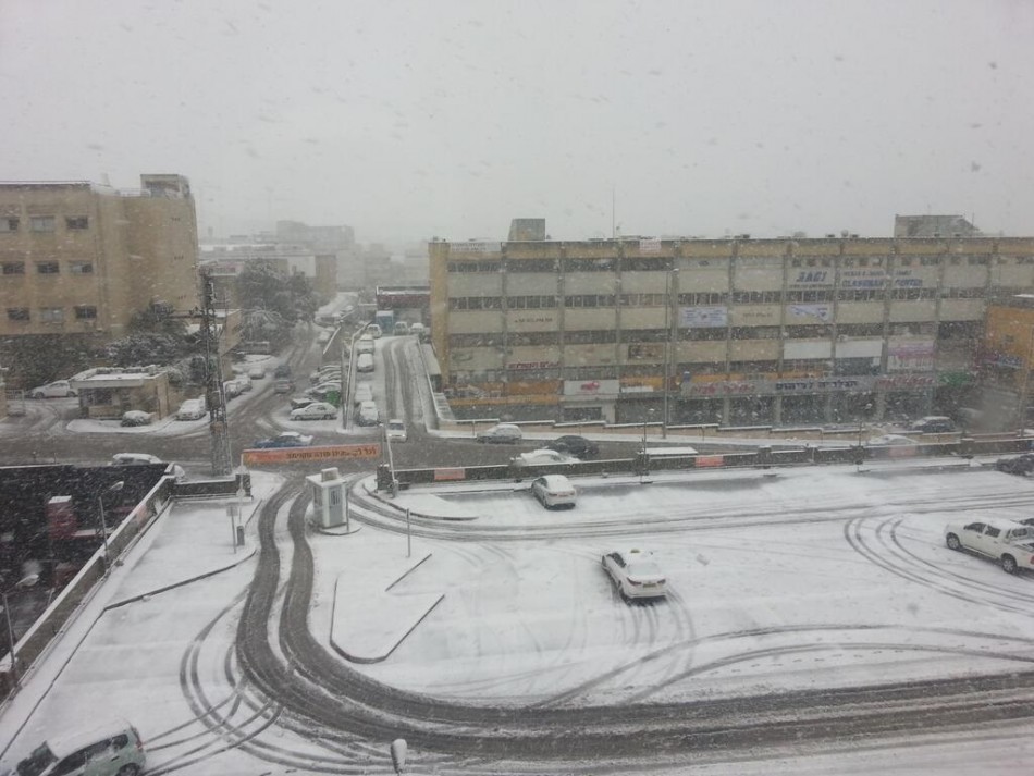 Jerusalem Snowfall 6