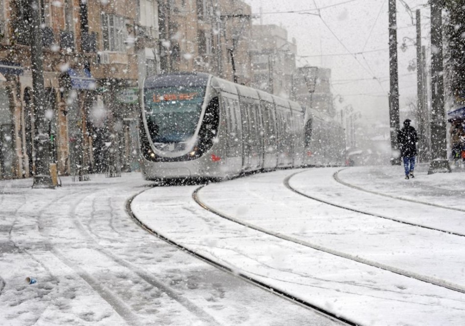 Jerusalem Snowfall 7