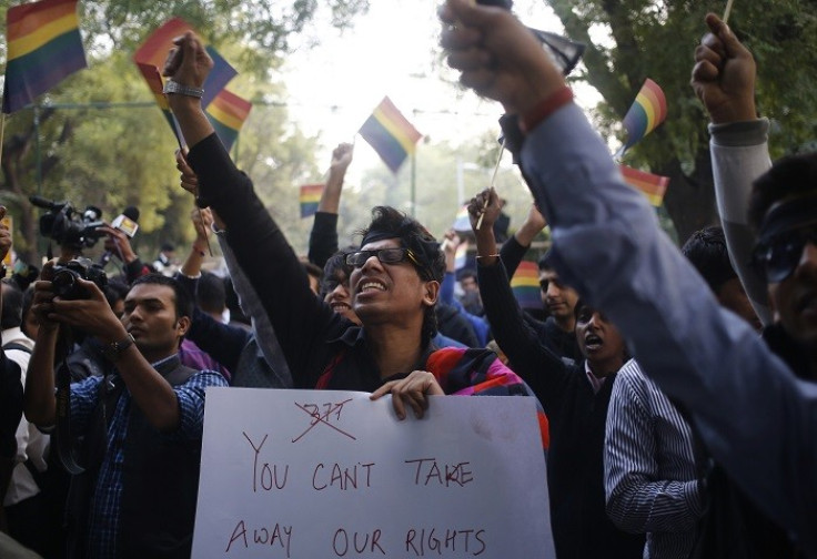 India LGBT protesters