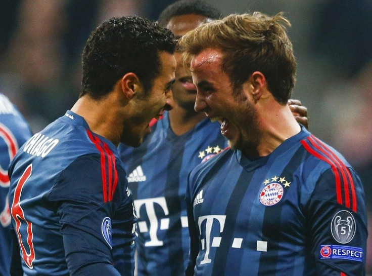 Bayern Munich Thiago Gotze