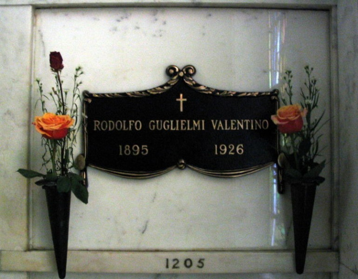 Rudolph Valentino's crypt