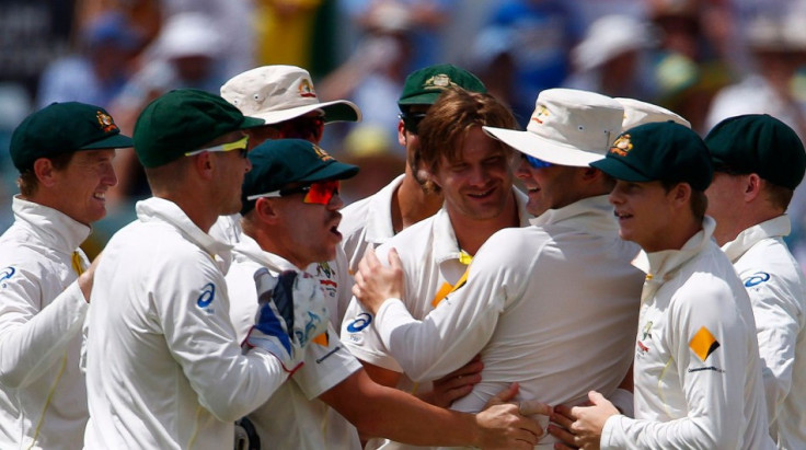 Australia Players Celebration