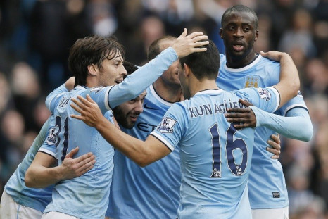 Manchester City Yaya Toure David Silva