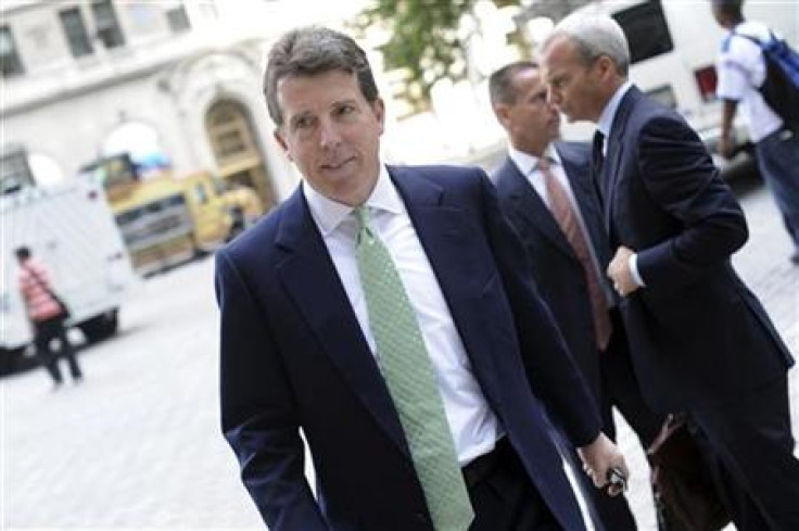 Barclays Plc President Bob Diamond makes his way to the U.S. Bankruptcy Court in New York