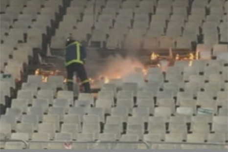 Riot At Greek Football Match