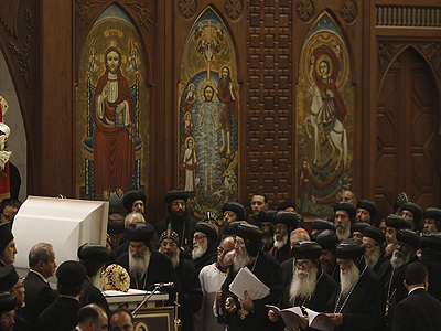 Thousands Gather for Funeral of Egypt's Pope