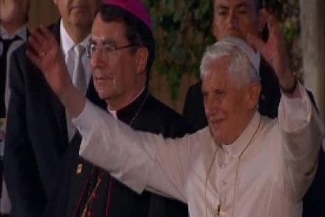 Pope Benedict Wears a Mariachi Hat in Mexico
