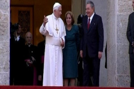 Pope Benedict Holds Talks with Cuban President