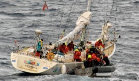 Injured British sailors rescued from racing yacht