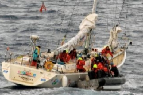 Injured British sailors rescued from racing yacht