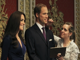 New Diamond Jubilee Waxworks of Wills & Kate