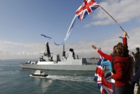 New Type 45 British Destroyer Heads to Falklands Islands