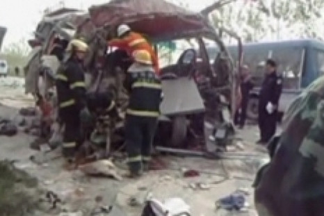 24 dead in commuter crash in Eastern China