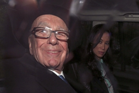 Rupert Murdoch at second day of ethics committee inquiry