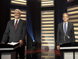 Egypt presidential election candidates in first TV debate