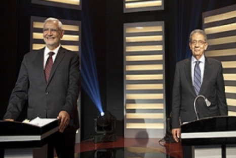 Egypt presidential election candidates in first TV debate