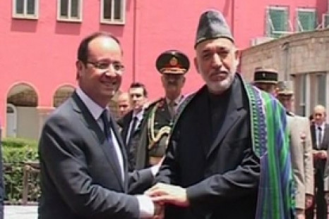 Francois Hollande makes surprise visit to Afghanistan