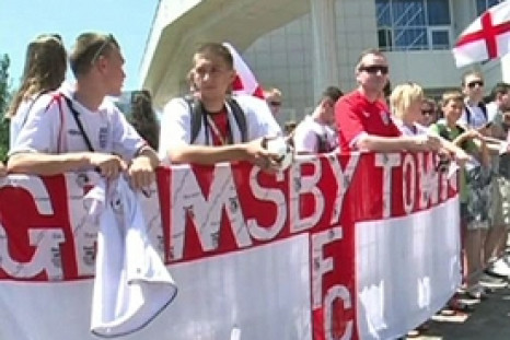 England fans prepare for first Euro 2012 match