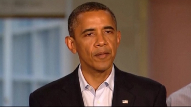 Obama goes to visit Victims of Film Shooting