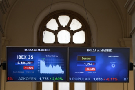 European shares, currency tumble