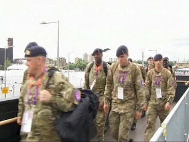 1,200 more troops deployed for London 2012