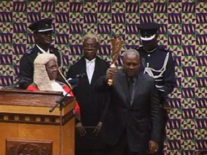 Ghana Vice President Sworn In