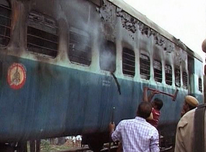 At least 47 dead as fire engulfs train in southern India