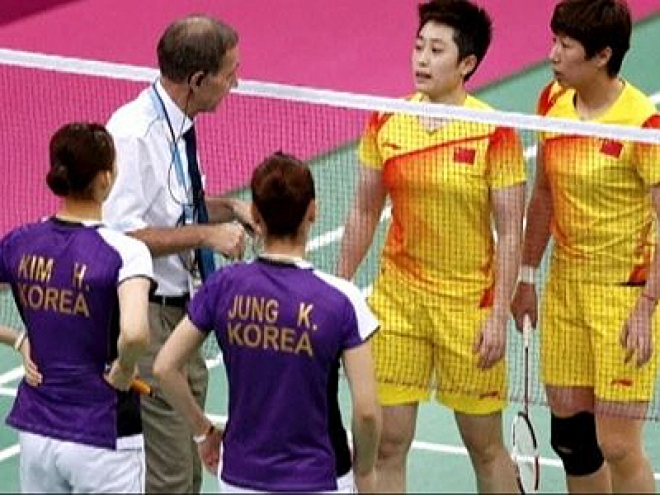 8 Olympic badminton players charged with misconduct