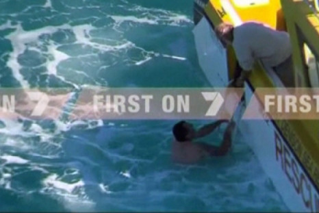 Fisherman Saved from Shark attack in Australia