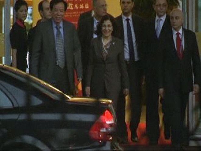 Beijing Steps up Security: Syria Envoy Visits