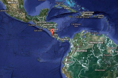 Earthquake strikes off Costa Rica coast