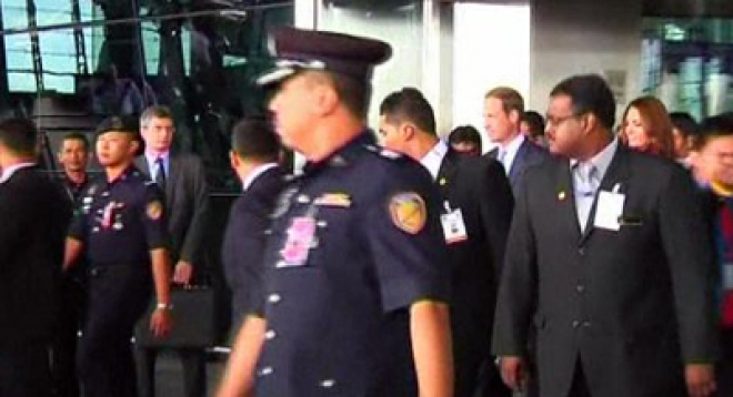 Duke and Duchess of Cambridge arrive in Malaysia