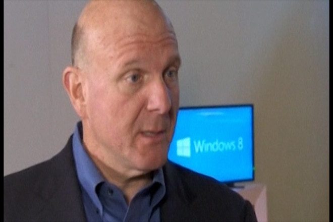 Microsoft CEO Steve Ballmer Excited By Windows 8