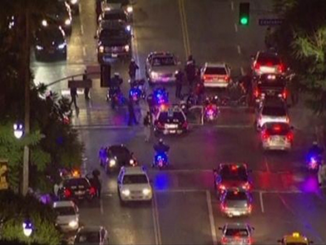 Four injured in LA Halloween party shooting