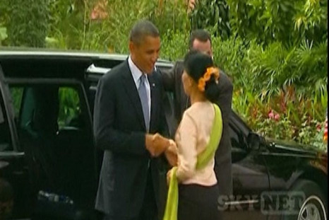 Historic visit to Myanmar by US President