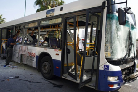 10 injured in Tel Aviv bus bombing