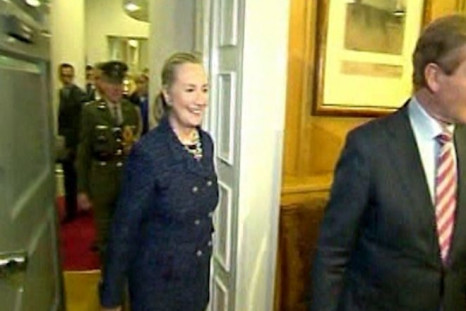 Bomb found ahead of Hillary Clinton's trip to Northern Ireland