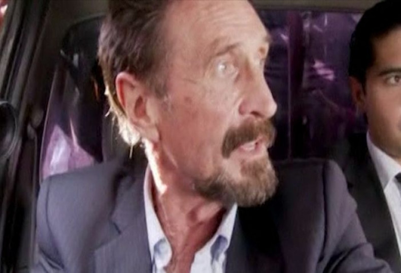 John McAfee deported from Guatemala to Miami