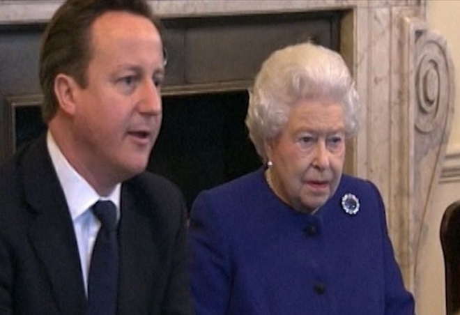 Queen attends cabinet in historic Downing Street visit