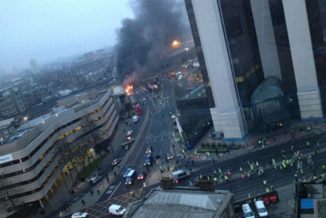 Two dead in London helicopter crash