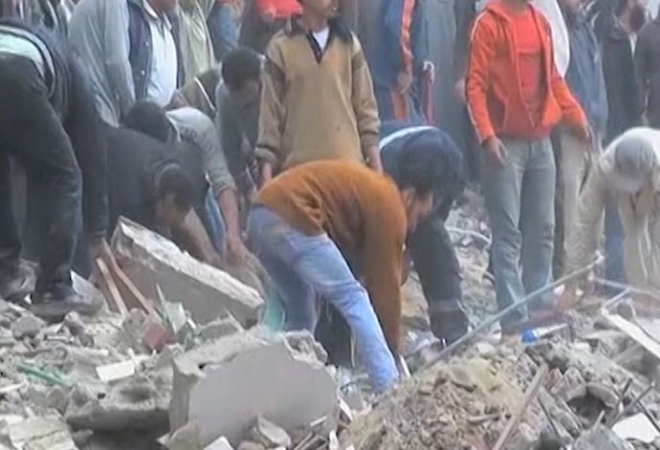 Egypt: Block of flats collapse 14 dead