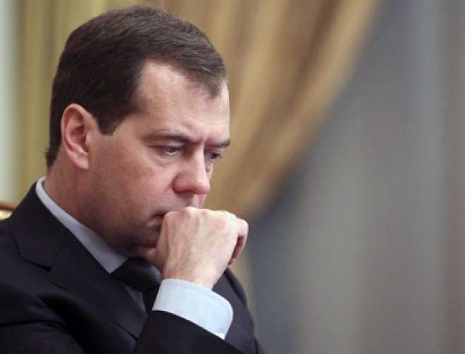 Russian PM Dmitry Medvedev
