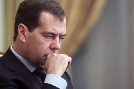 Russian PM Dmitry Medvedev