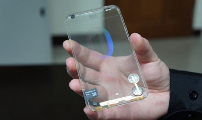 Transparent Mobile Phone Developed in Taiwan