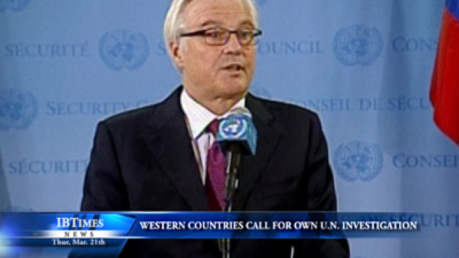 France, U.K. Call For Own U.N. Investigation Into Alleged Chemical Weapons Use In Syria