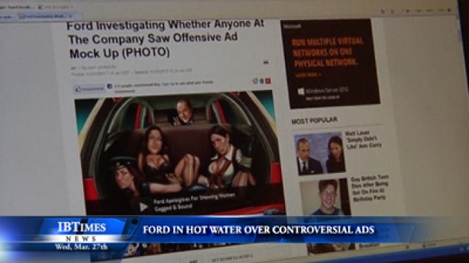 Ford In Hot Water Over Controversial Advertisement