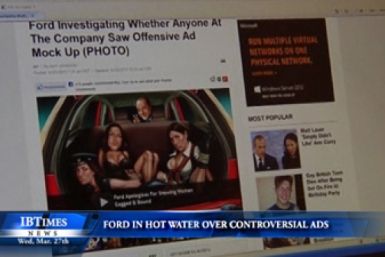 Ford In Hot Water Over Controversial Advertisement