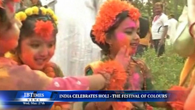 India Celebrates Holi -- Festival Of Colours | IBTimes UK